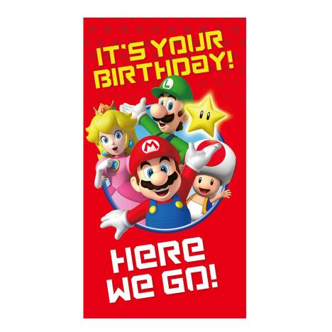 Super Mario Birthday Card £2.10